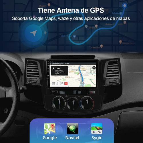 Cz Estéreo Android Para Toyota Hilux 2005-2018 Cámara Gps