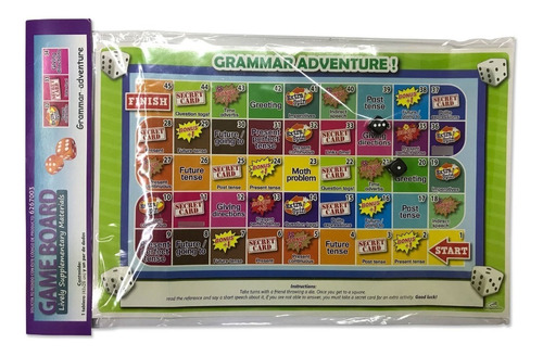 Tablero Para Juegos Grammar Adventure