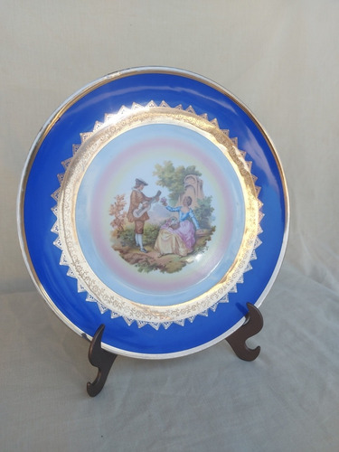 Prato Em Porcelana Luiz Xv (Usado)