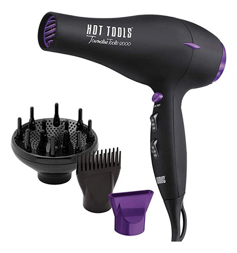 Hot Tools  - Secador De Pelo Turmalina Profesional De 1.