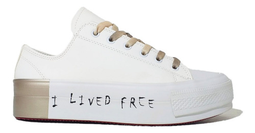 Imagen 4 de 5 de Zapatillas Free White