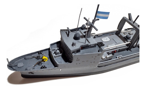 Maqueta Artesanal: Ara Patagonia (b-1) / Escala 1.300 Gris