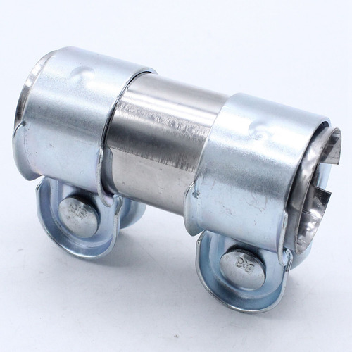 Sistema De Escape De Doble Abrazadera Con Conector De Tubo D