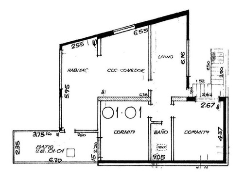 Imagen 10 de 10 de Casa De Pasillo En Planta Alta Parque De Las Colectividades