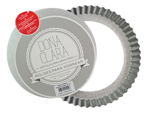 Molde Pasta Frola Desmontable 20 Cm Doña Clara