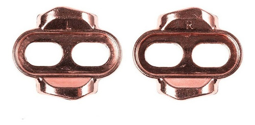 Calas Placas para Pedales Crankbrothers Easy Release Rosa, 10° R/ 6° F