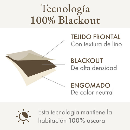 Cortina 100% Blackout 240x132 Engomada X2 Rosewood Tipo Lino Color Rosado