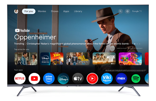 Smart Tv Bgh B5524us6g 55 Pulgadas Google Tv 4k Uhd