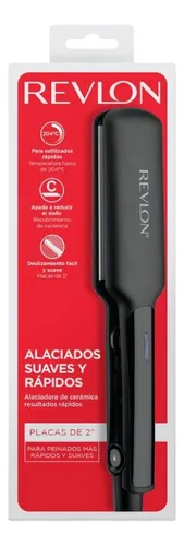 Alisador De Pelo Revlon Cerámica Rvst2182la2 Negro