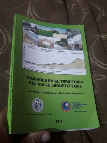 Libro Geografía Ciudades Del Valle Jequetepeque Goicochea