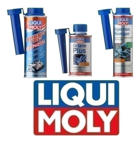 Kit Liqui Moly Aceleración / Limpiador Inyeccion / Octanaje 