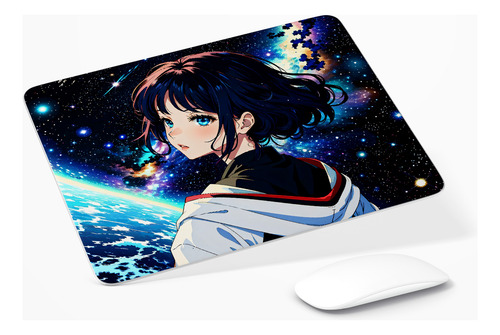 Mouse Pad Em Tecido - Anime Girl - Space