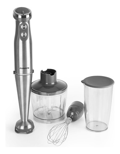 Funavo.vo Immersion Blender, 1000w Anti-scratch 4-in-1 Ha...