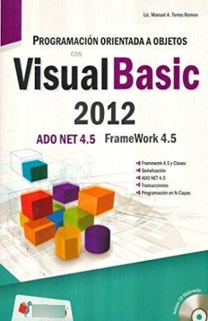 Libro Programación Orientada A Objetos Con Visual Basic  Zku