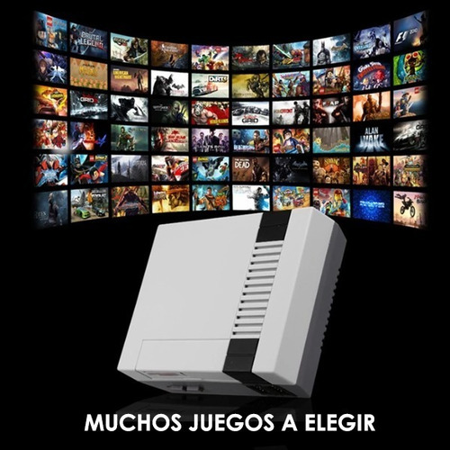 Mini Consola Retro Videojuegos Clásica 620 Juegos 2 Controle