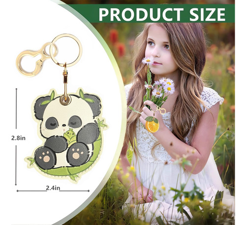 Funda De Piel Con Llavero Para Apple Airtag - Borkuana