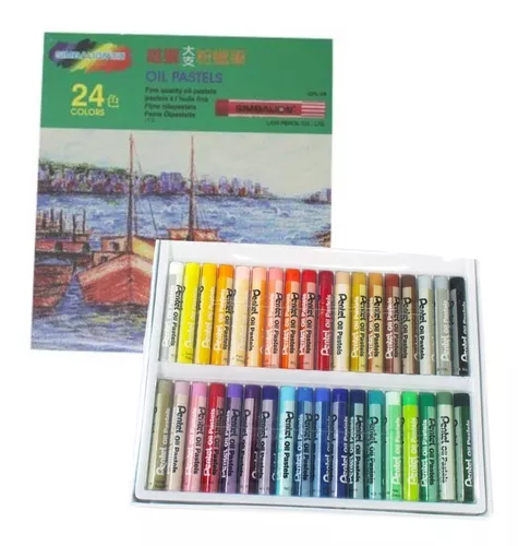 Set De Pinturas Pastel En Aceite 24 Colores