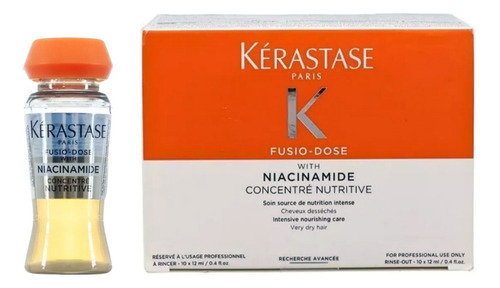 Kit Ampola Kerastase Fusio Dose Concentre Nutritive 10x12ml