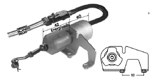 Solenoide Pare Maquinas Agricolas Y Viales