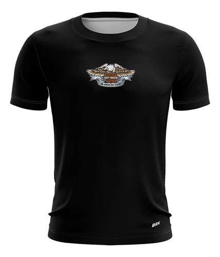 Camiseta Brk Motociclismo Harley Davidson Colorado Fpu 50+