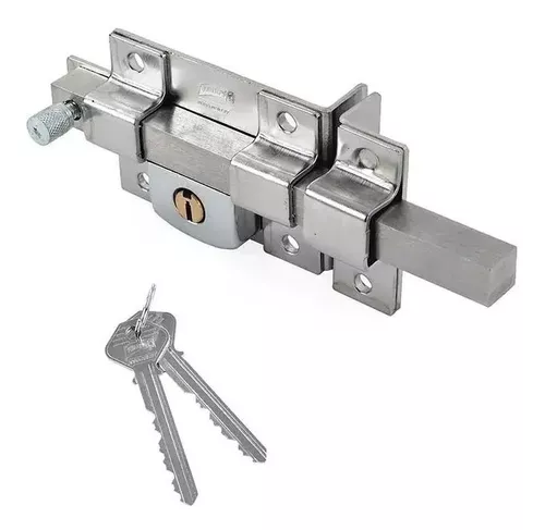 CERRADURA TRANCA LLAVE/LLAVE ODIS(1109)C/BARRA SEGURIDAD SOBREPONER