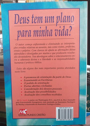 Conhecendo A Vontade De Deus (Usado)