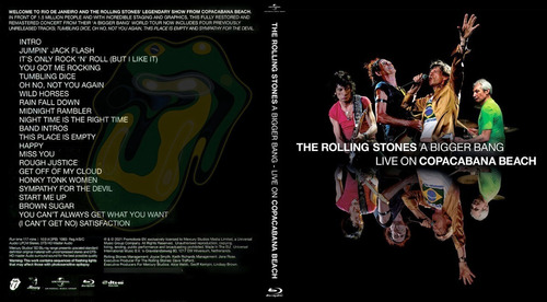 The Rolling Stones Blu-ray. Coleccion 20 Mejores Conciertos!