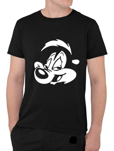 Polera Estampada Pepe Le Pew Moda Retro Tv