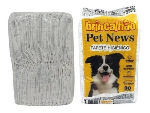 Tapete Higiênico Pet News Cachorros 30un 80x60cm