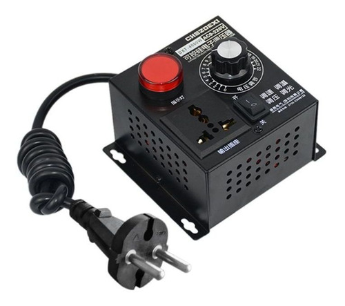 Regulador De Voltaje Electrónico Scr Ac220v 4000w Temp. Moto