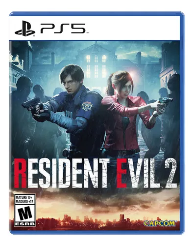 Resident Evil 2 em formato físico Ps5