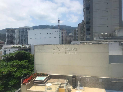 Flat Com 1 Dormitório À Venda, 56 M² Por R$ 1.100.000,00 - Leblon - Rio De Janeiro/rj - Fl0298