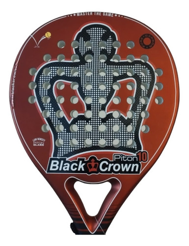 Paleta Padel Paddle Black Crown Piton 10 Importad + Regalos!