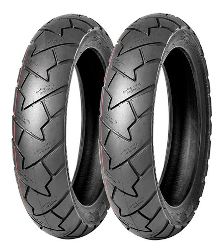 Llantas Timsun 110/90-17 60p + 90/90-17 49p Ts-659 Tubeless