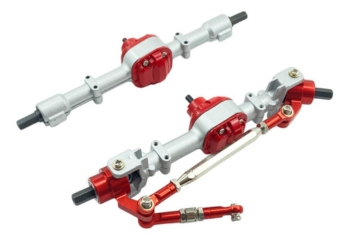 4 Piezas Cnc Eje Delantero Y Trasero Para D90 D99s Mn90 Rc
