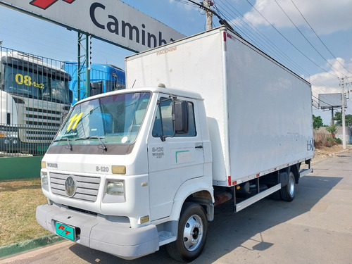 Volkswagen 8120 Ano 2011 Baú Com Plataforma Vw 8150 9150