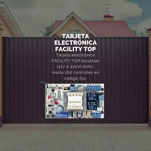 Tarjeta Electrónica Facility Top Ppa