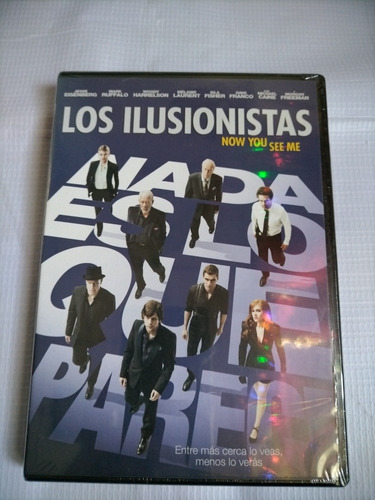 Los Ilusionistas Now You See Me Película Dvd Original Nuevo 