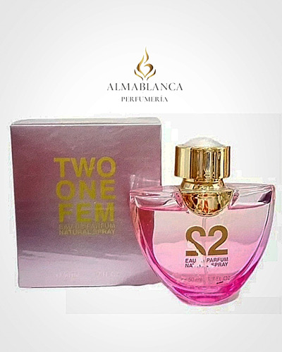 Iciar Perfume Import. Two One Fem (dama) Edp 50 Ml Excelente