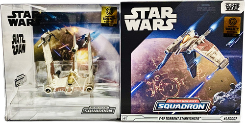 Star Wars Micro Galaxy V-19 Torrent Starfighter Exclusivo