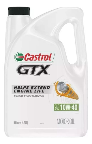 Aceite 10w-40 Mineral Castrol Gtx 4.73lt Original