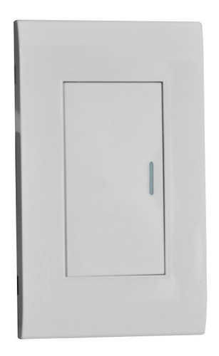 Imagen 1 de 3 de Interruptor Sencillo Blanco Premium White De Lujo