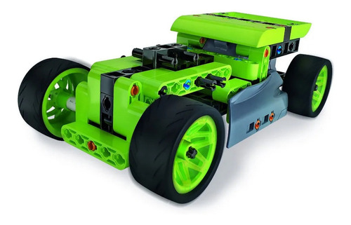 Auto De Carreras Para Armar Verde Mecanica Coche Clementoni