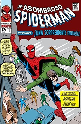 Biblioteca Marvel. El Asombroso Spiderman 1, De Jack Kirby. Editorial Panini España S A, Tapa Blanda En Español, 2023