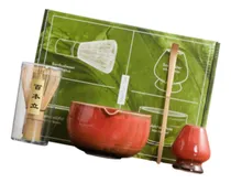 Comprar 4pcs Japones Japanese Matcha Set Matcha Tea Making Kit Rojo