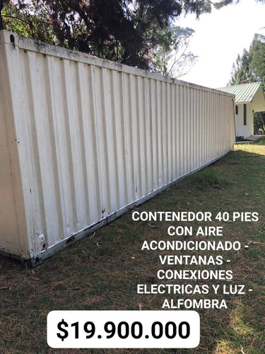 Contenedor /container 40 Pies Con Aire Acondicionado - 