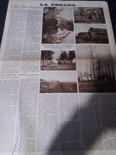 Diario La Prensa 2 7 1950 La Plata Paisajes Alemania Baviera