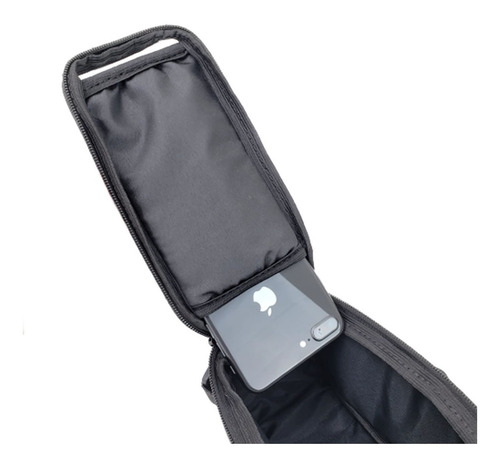 Bolsa Case Celular Bike Bicicleta Quadro Tamanho G Preta
