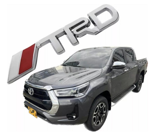 Emblema Toyota Trd Persiana Parrilla Hilux Tundra Prado Fj