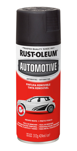 Pintura Removible Mate Aerosol Automotive